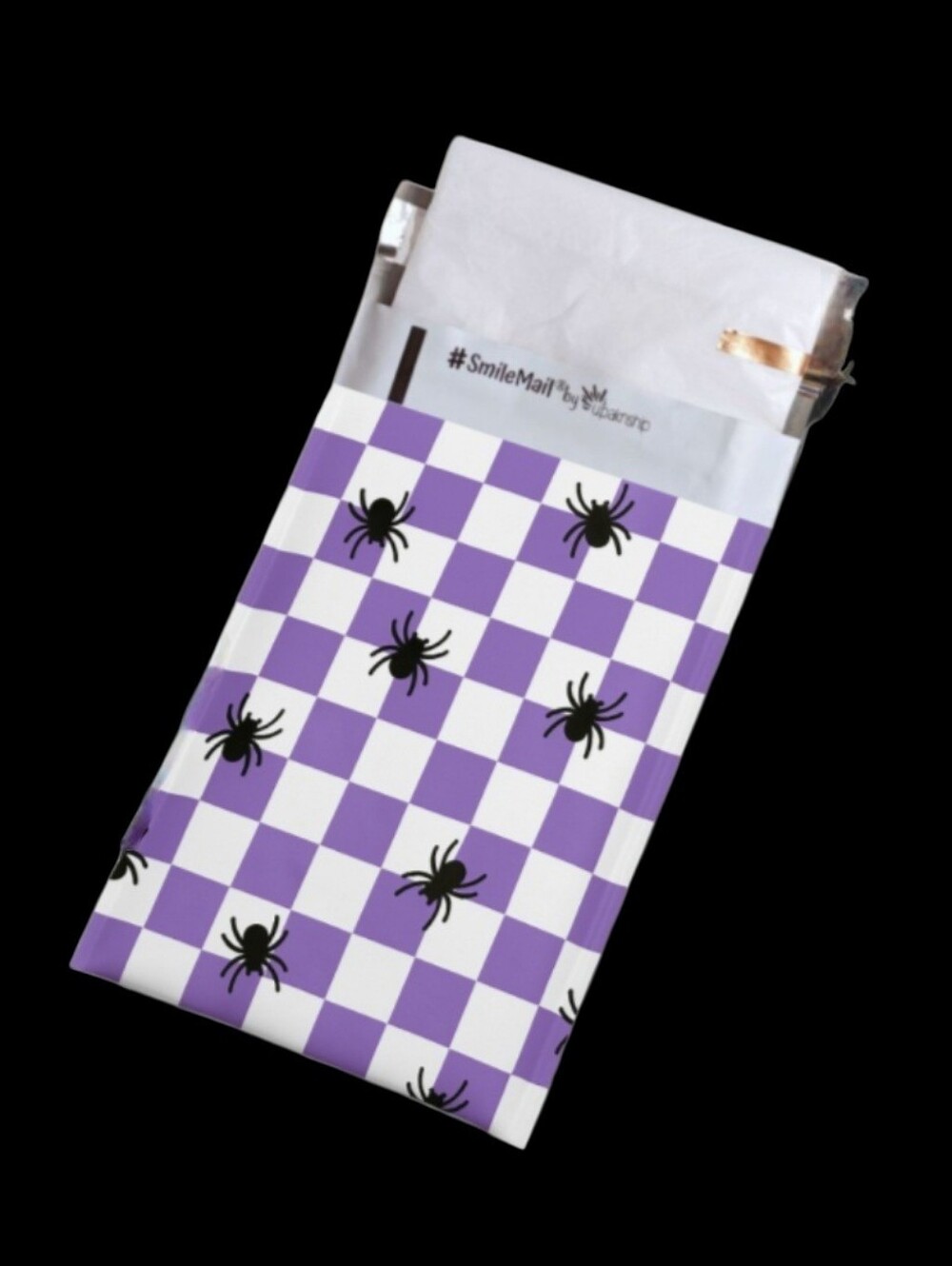 20ct. 6x9 Polymailers Halloween Print Random Thank You Cards/Sticker - Picture 3 of 6